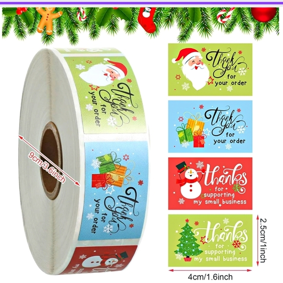 🌈 STICKERS 100~HOLIDAY ASSORTED - Picture 3 of 3